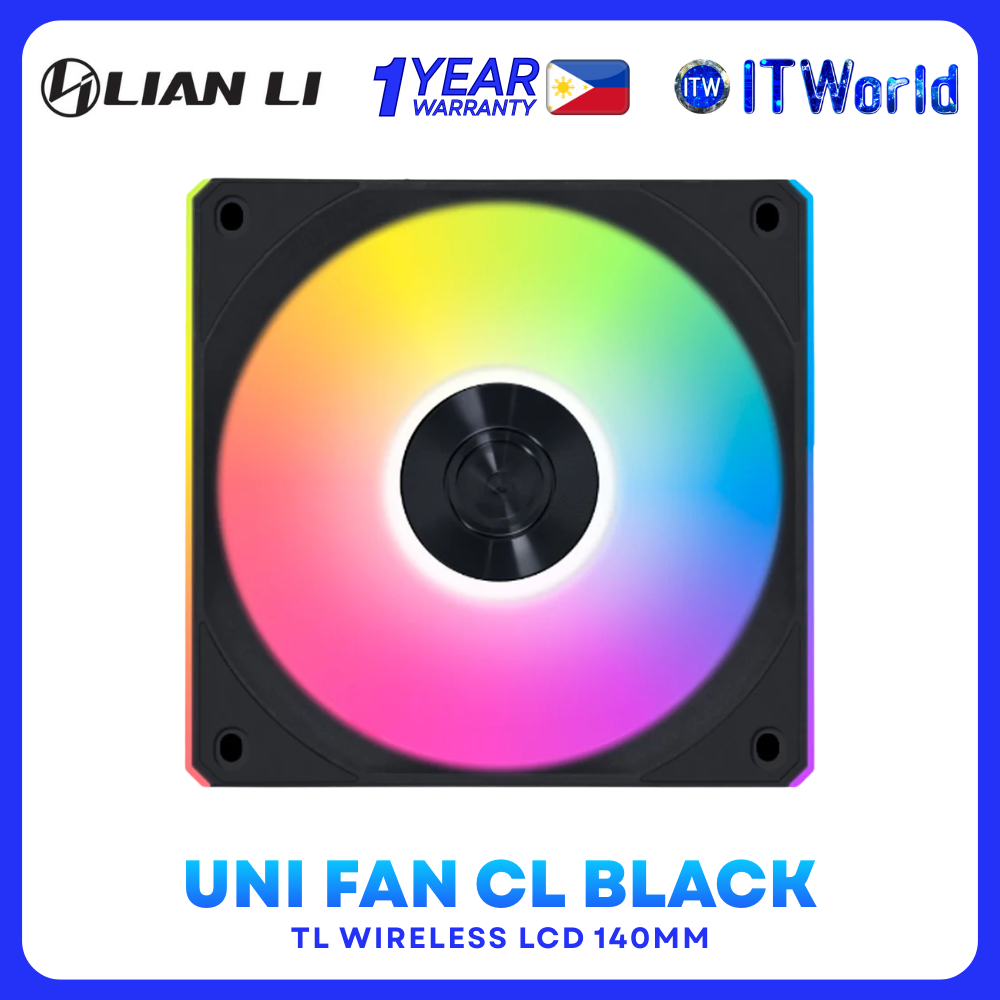 Lian Li UNI Fan CL Wireless Blade Series 120mm ARGB Single Fan G99.12CL1W1B.00