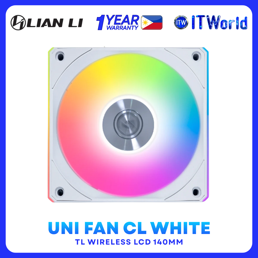 Lian Li UNI Fan CL Wireless Blade Series 120mm ARGB Single Fan G99.12CL1W1W.00