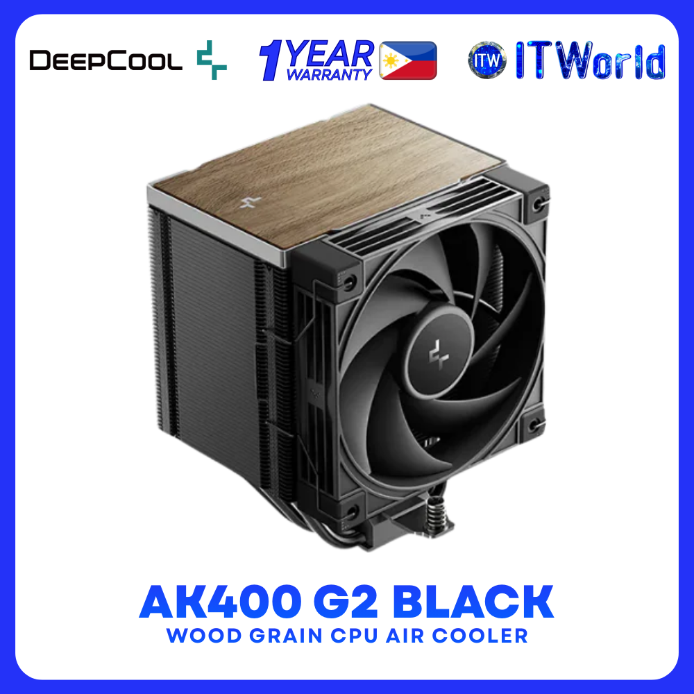 DeepCool AK500 G2 Wood Grain CPU Air Cooler Black/White R-AK500G2-BKNNMN-GJD