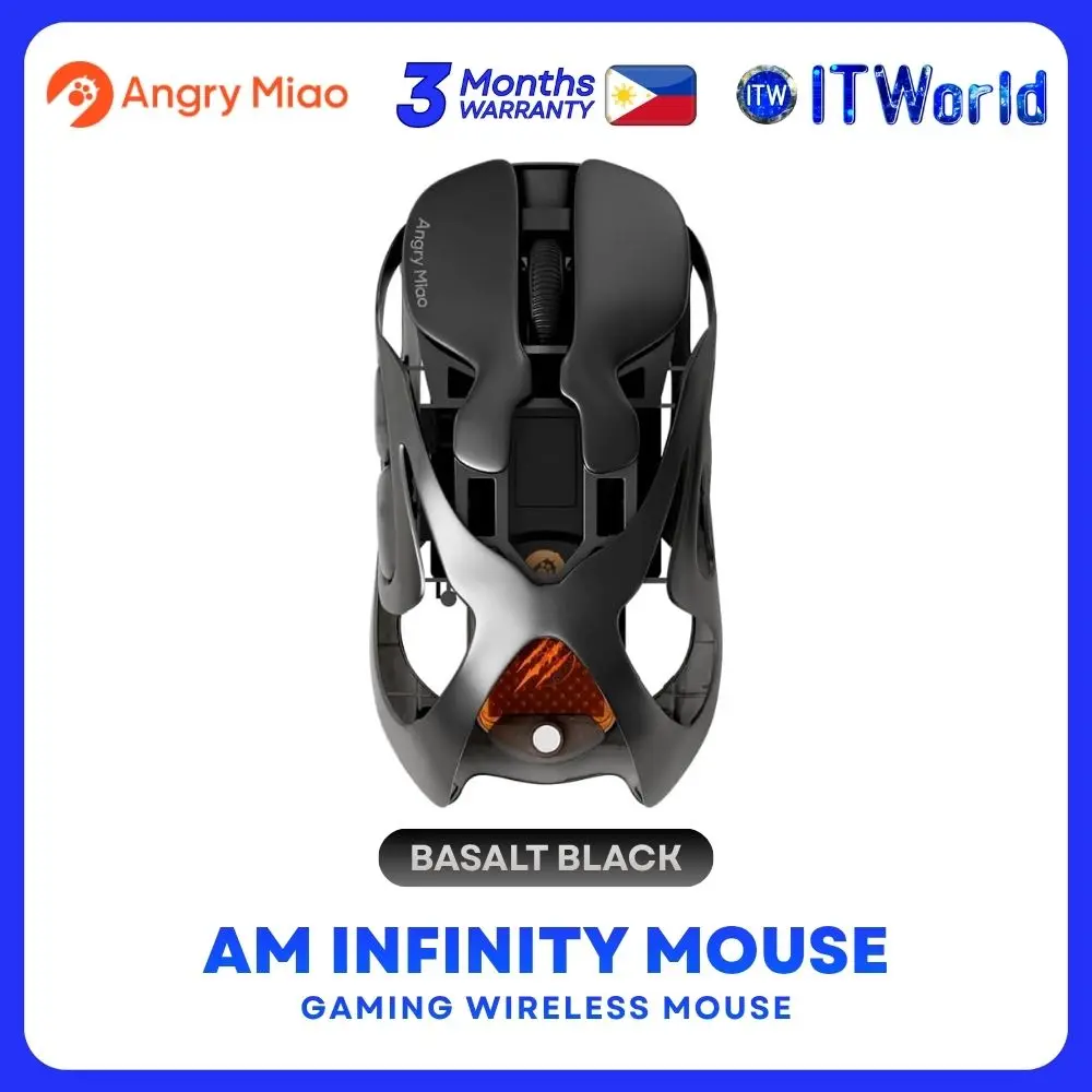 Angry Miao AM Infinity Mouse Series - Wireless / 8K Polling / 30K DPI / Magnesium Alloy Frame