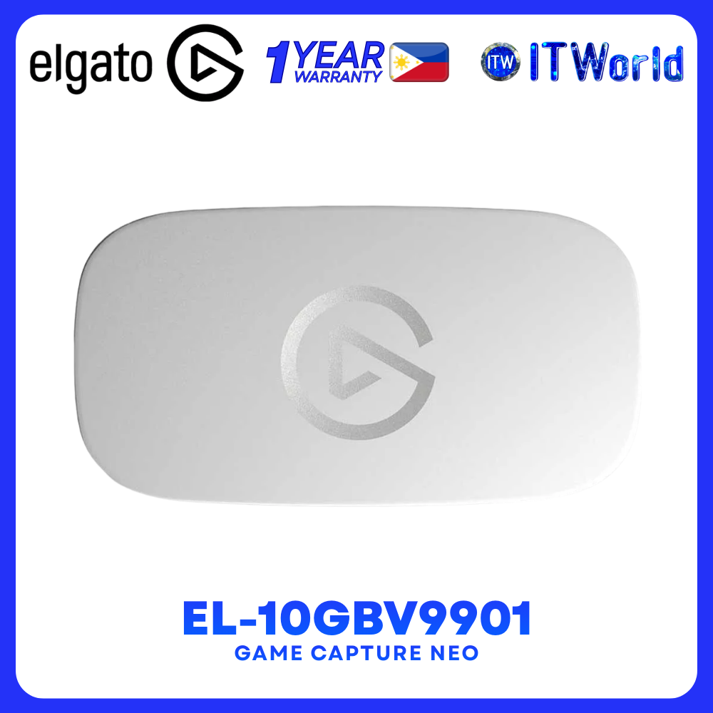Elgato Game Capture Neo Console Capture Card EL-10GBV9901
