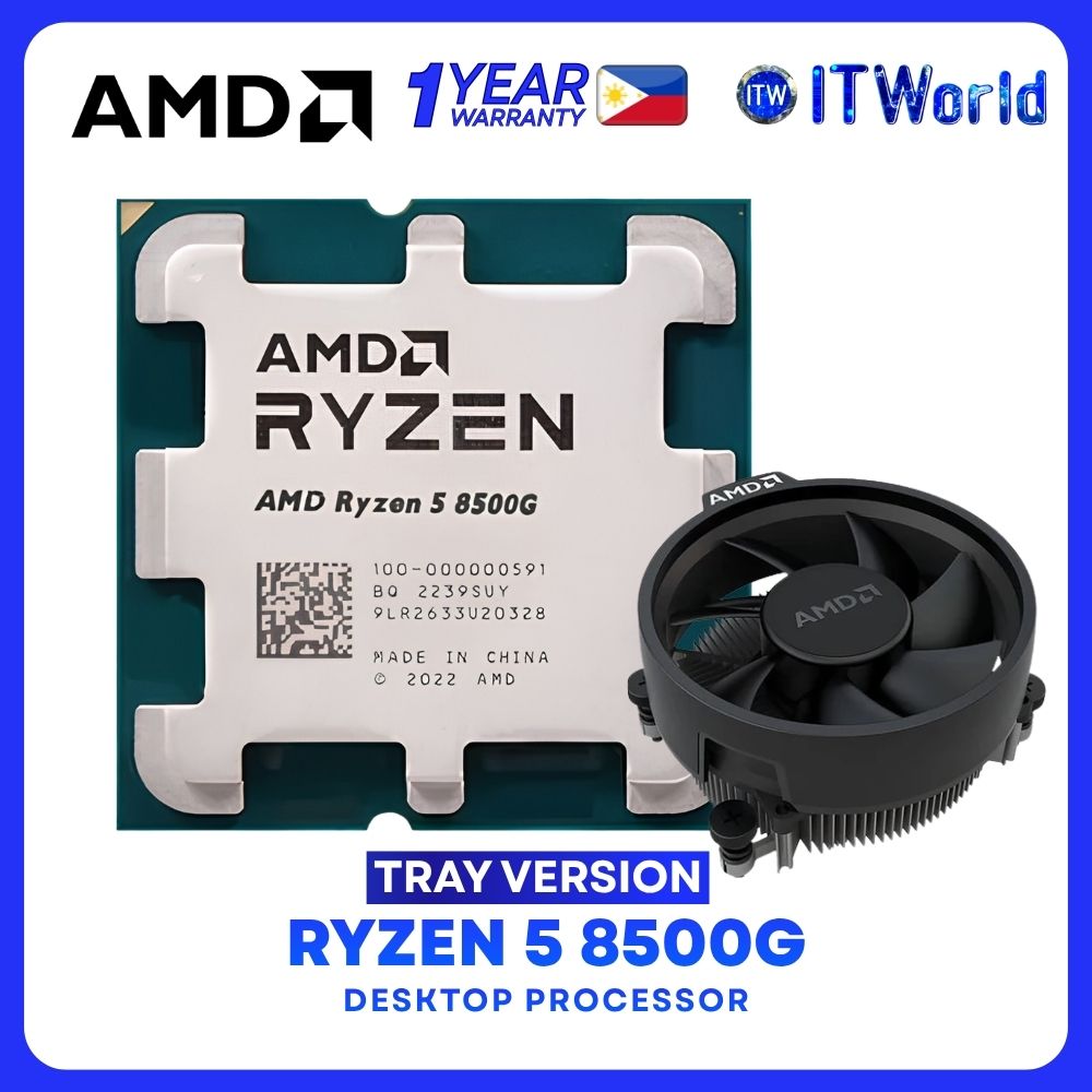 AMD Ryzen 5 8500G 6Cores 12Threads Desktop Processor - Tray Type Version
