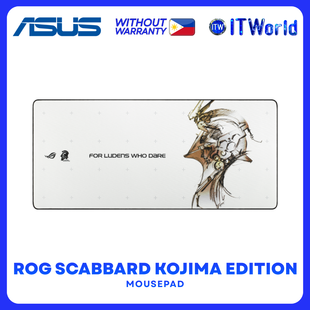 ROG Scabbard II XXL-KJP 900x400mm Gaming Mouse Pad Water-Repellent Anti-Fray Cloth