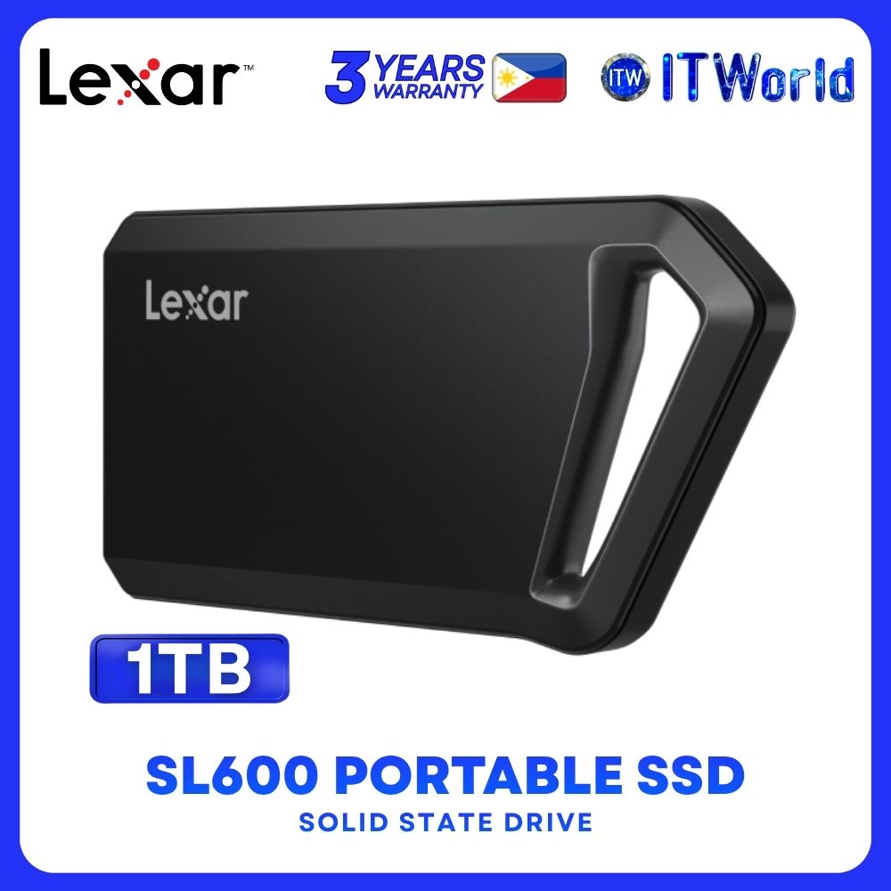 Lexar Professional SL600 up to 2000MB/s read, 2000MB/s write Portable SSD - 1TB LSL600X001T-RNBNG
