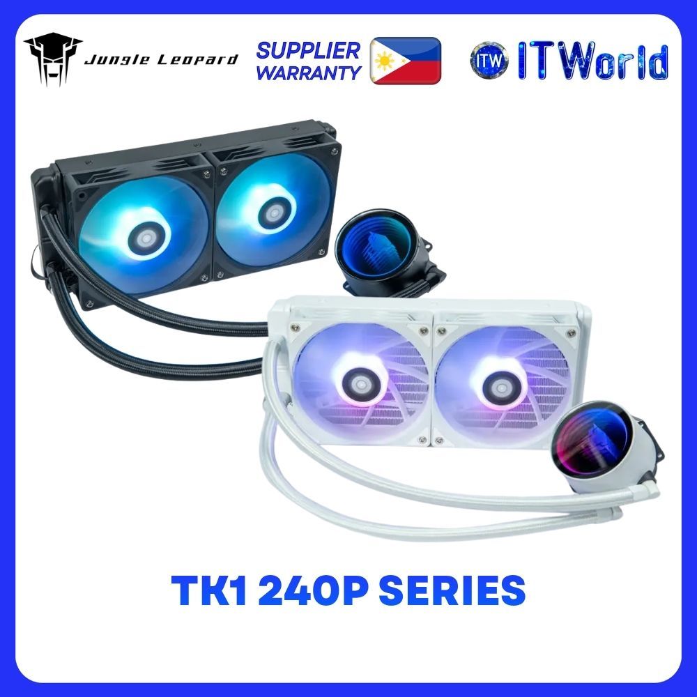 Jungle Leopard TK1 240P Liquid Cooler - 240mm AIO / Auto / RGB / Intel/AMD High Cooling itw