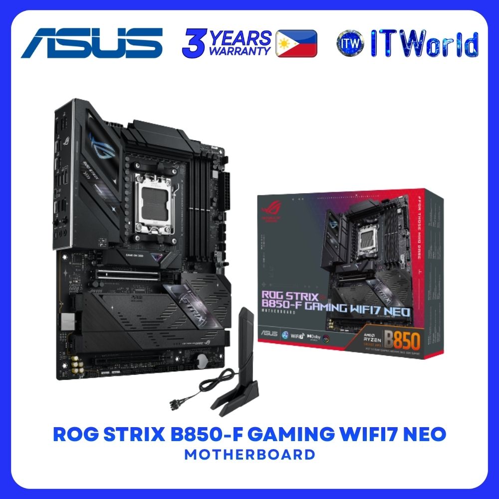 ASUS ROG Strix B850-F Gaming Wifi7 Neo ATX AM5 DDR5 Motherboard