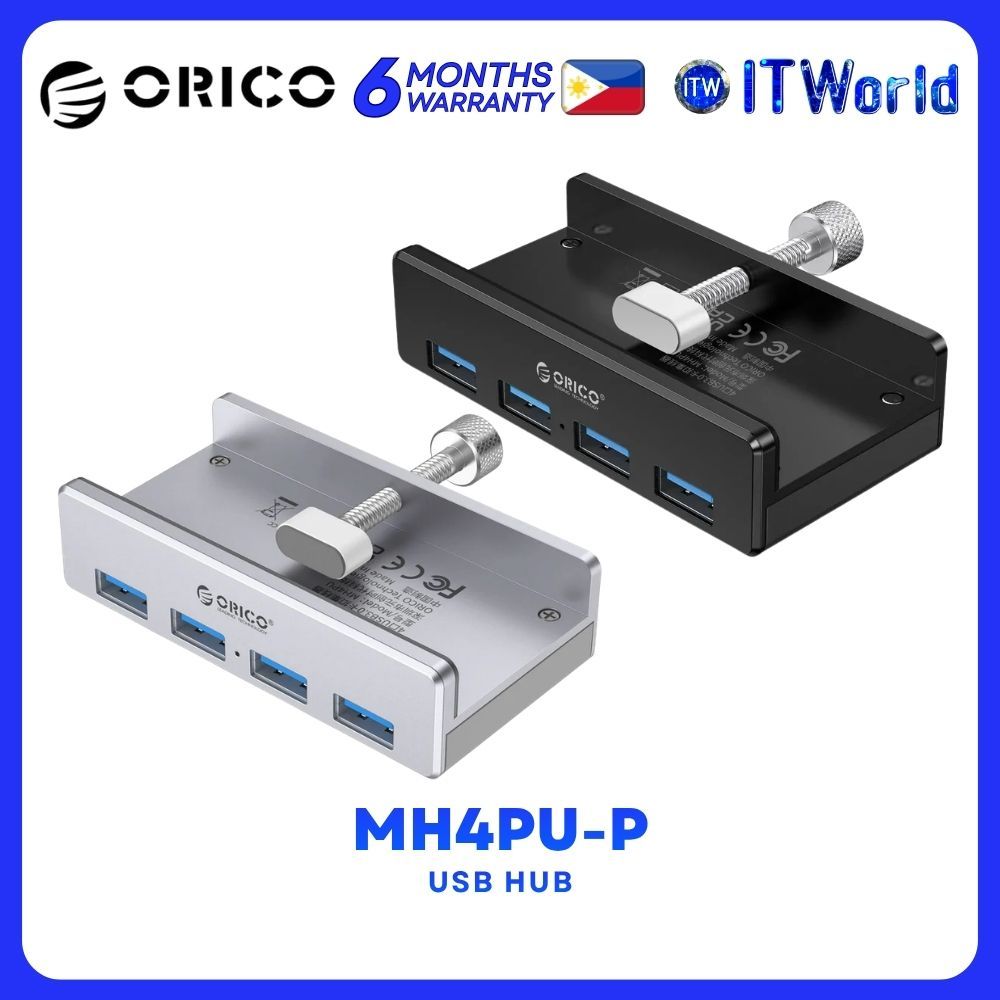 Orico 4-Port USB3.0 Clamp Design Mountable USB Hub