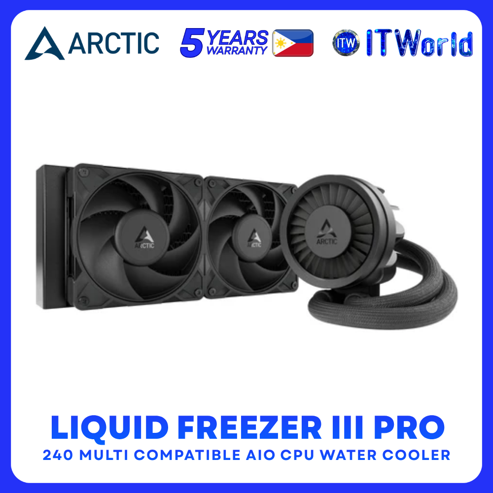 Arctic Liquid Freezer III Pro 240 Multi-Compatible AIO CPU Water Cooler ACFRE00178A itw