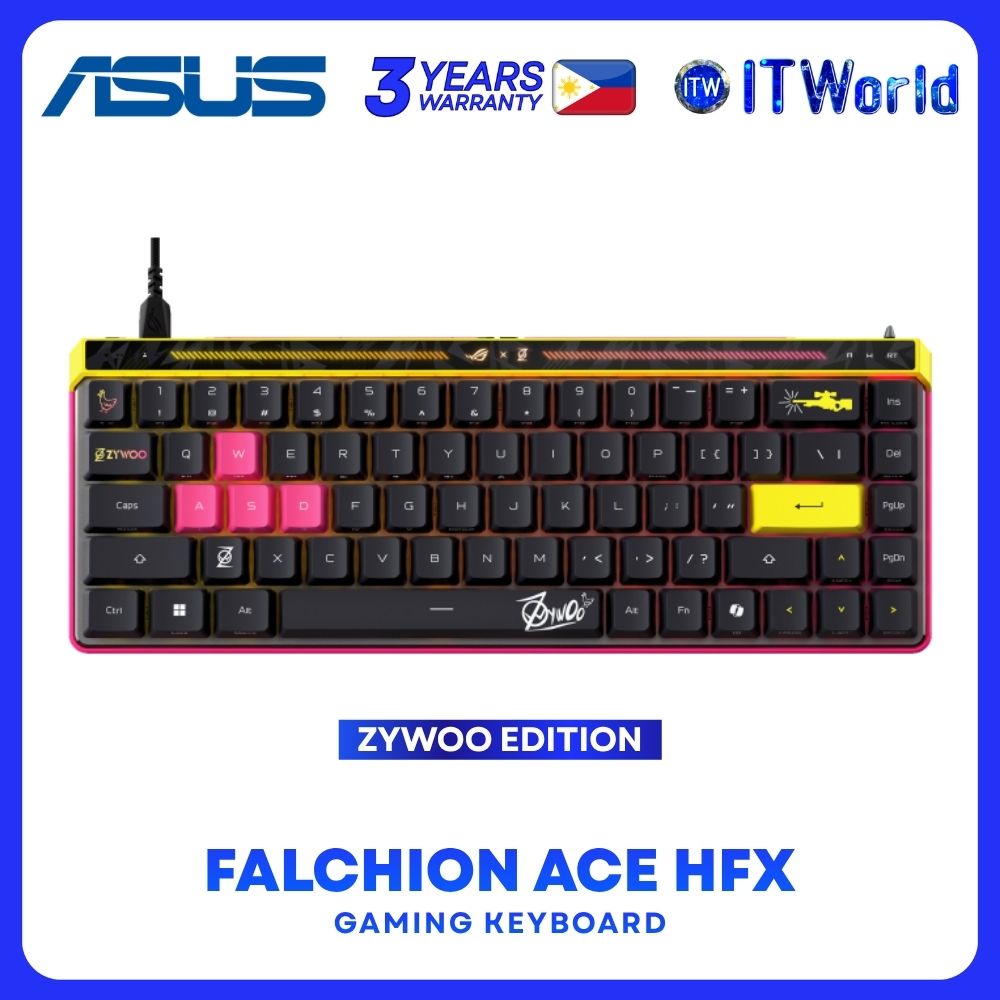 ASUS ROG Falchion Ace HFX ZywOo Edition Keyboard - 8000Hz / RGB / USB / M606 itw