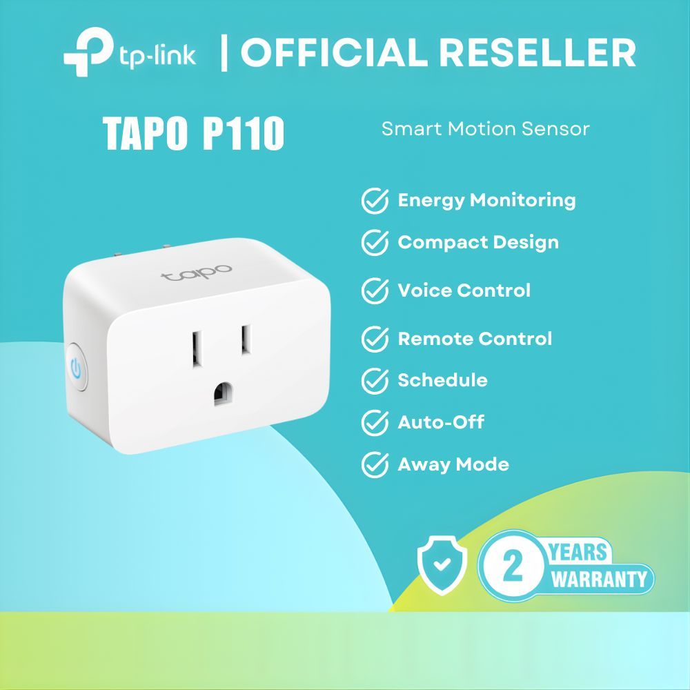 TP-Link Tapo P110 Mini Smart Wi-Fi Plug Energy Monitoring 15A itw