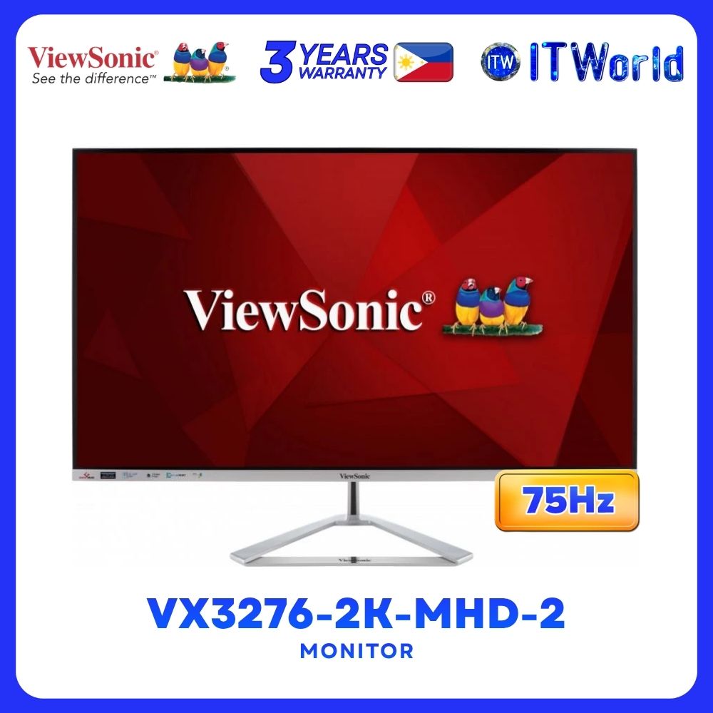 Viewsonic VX3276-2K-MHD-2 - 32" 2560x1440 QHD / 75Hz / IPS / 4ms GTG / Anti-Glare Monitor