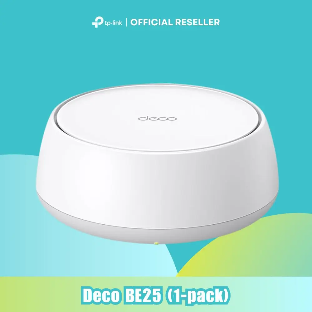 TP-Link Deco BE25 BE5000 Whole Home Mesh Dual Band WiFi 7 System - 1pack | 2pack | 3pack itw