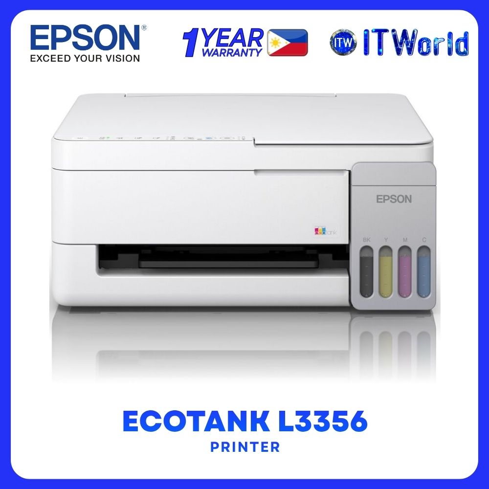 Epson EcoTank L3356 A4 Wi-Fi Print Scan and Copy All-in-One Ink Tank Printer