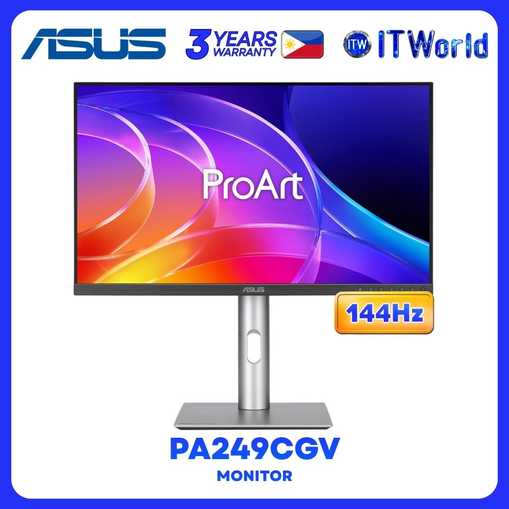 ASUS ProArt Display PA249CGV - 24" 1920x1080 FHD / 144Hz / IPS / 5ms GTG / Anti-Glare Monitor