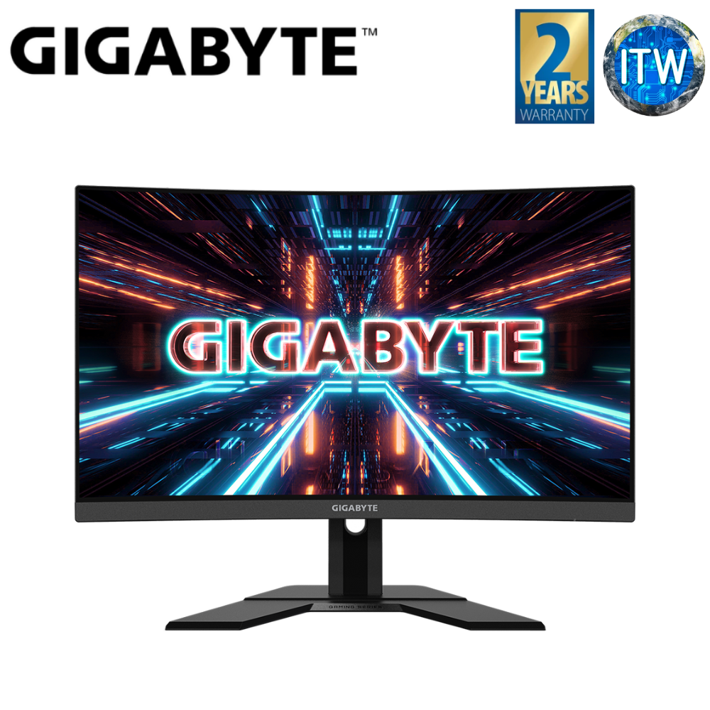 Gigabyte G27QC 27&quot; 2560x1440(QHD), 165Hz, VA, 1ms Non-Glare Gaming Monitor (G27QC-A-AP)
