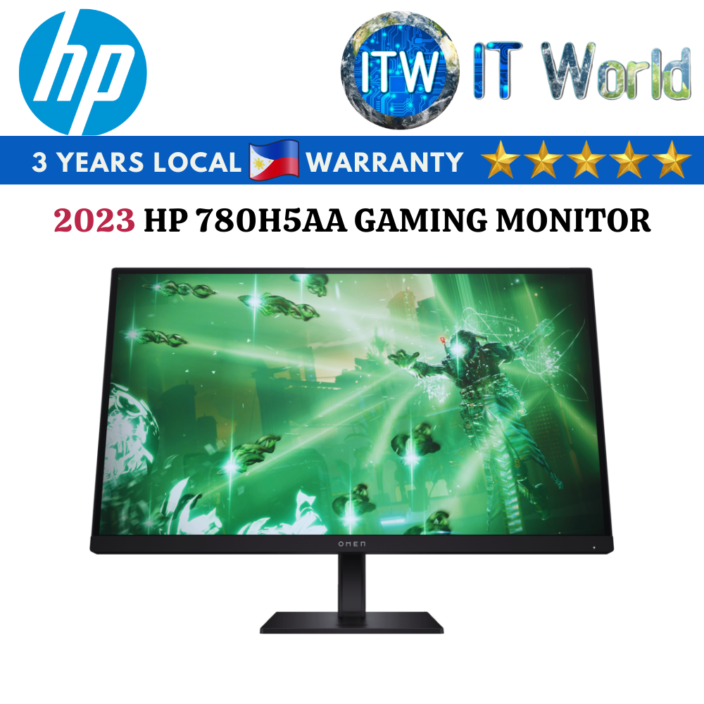 HP 780H5AA 27&quot;, 165Hz, IPS, 1ms Gaming Monitor (2023 Model)