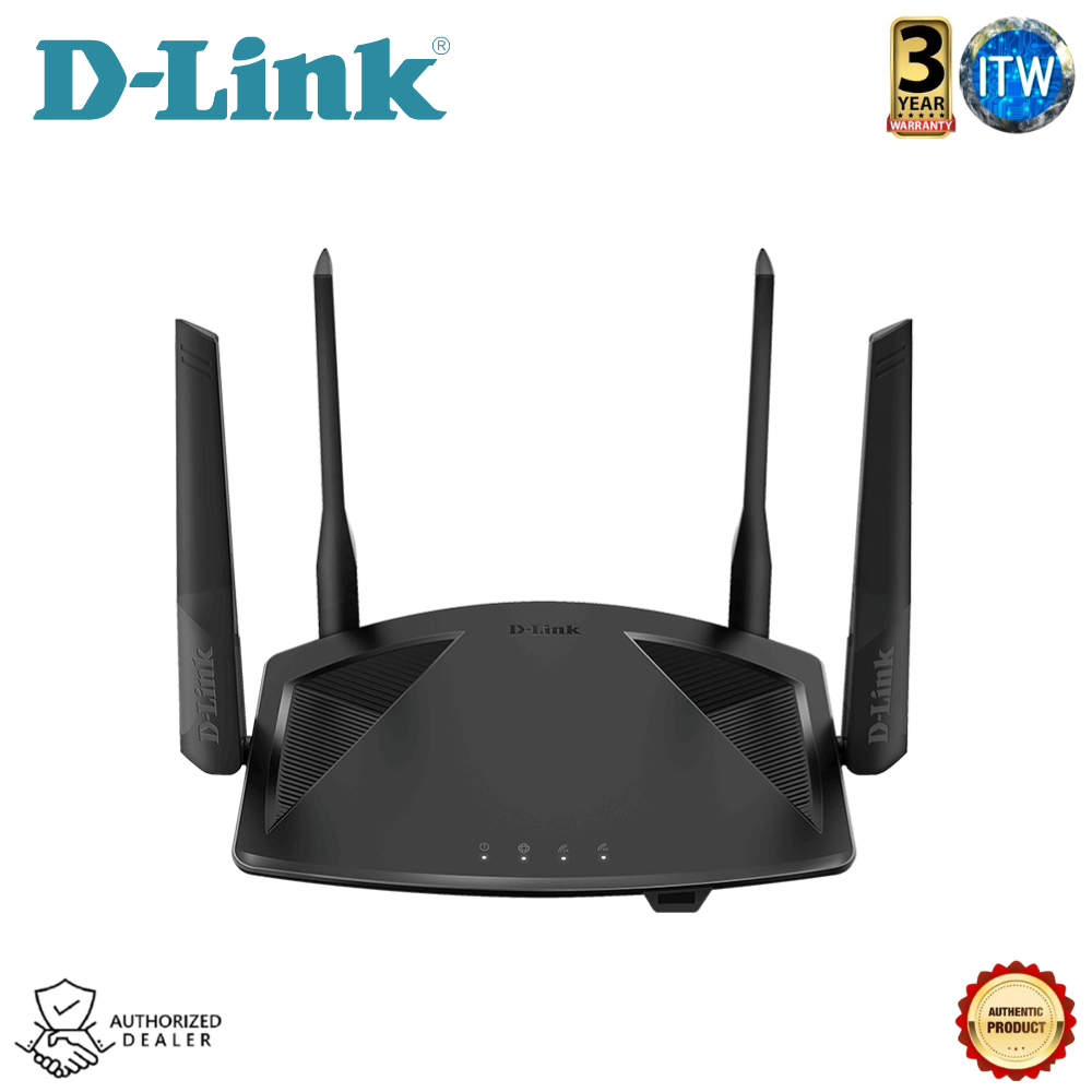 DLINK EXO AX AX1800 Wi-Fi 6 Router (DIR-X1860)