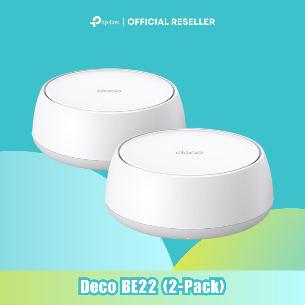 TP-Link Deco BE22 BE3600 Whole Home Mesh WiFi 7 System - 1Pack | 2Pack | 3Pack itw