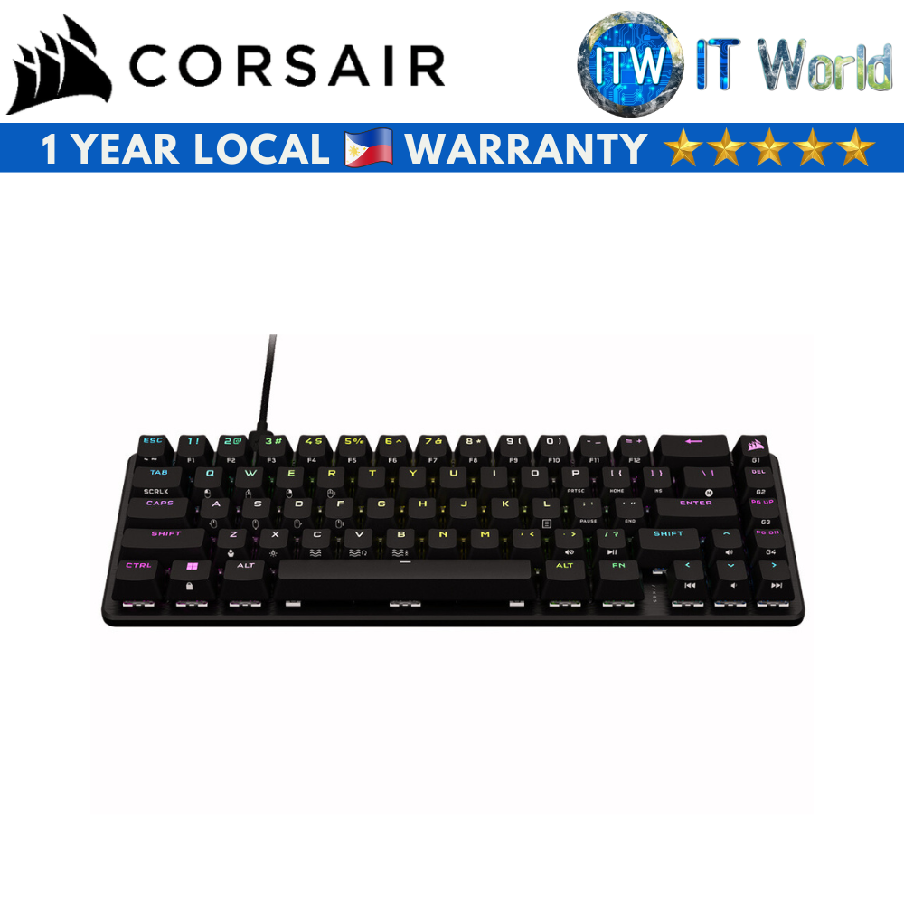 Corsair K65 Pro Mini RGB 65% Optical-Mechanical Wired Gaming Keyboard (CH-91A401A-NA)