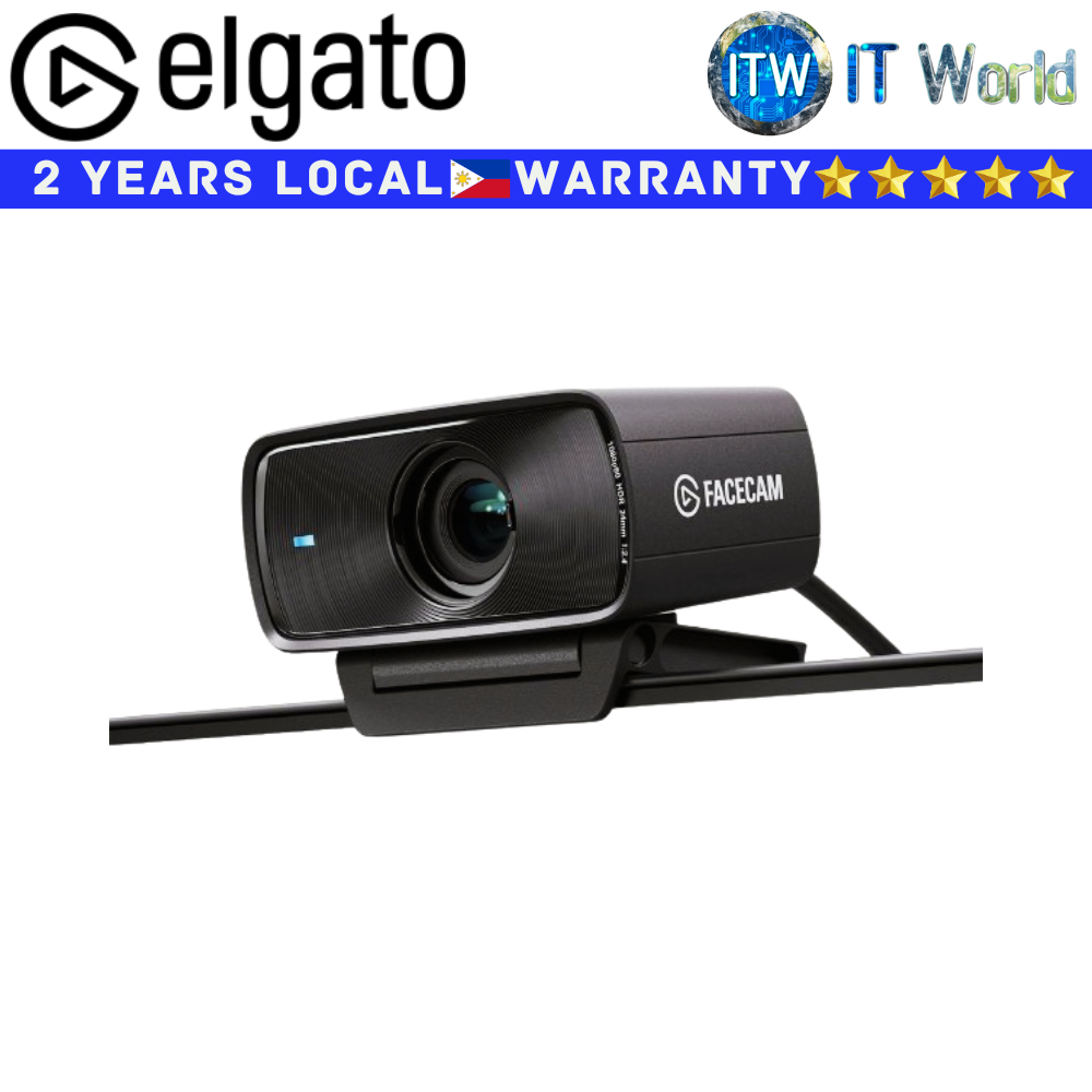 Itw | Elgato Camera for Computer PC Facecam MK.2 Premium 1080p60 Webcam web cam (EL-10WAC9901)