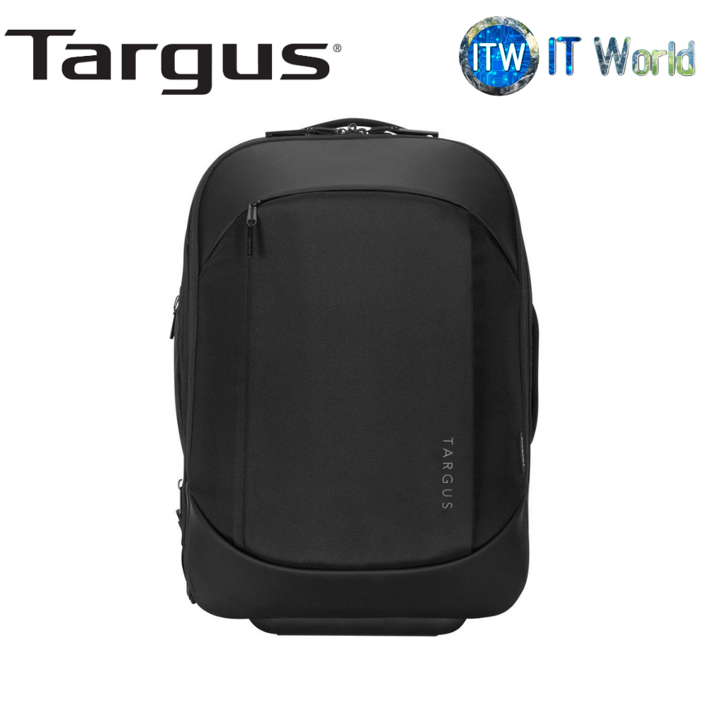 Targus TBR040GL Black 15.6&quot; EcoSmart Mobile Tech Traveller Rolling Backpack (TBR040GL-70)