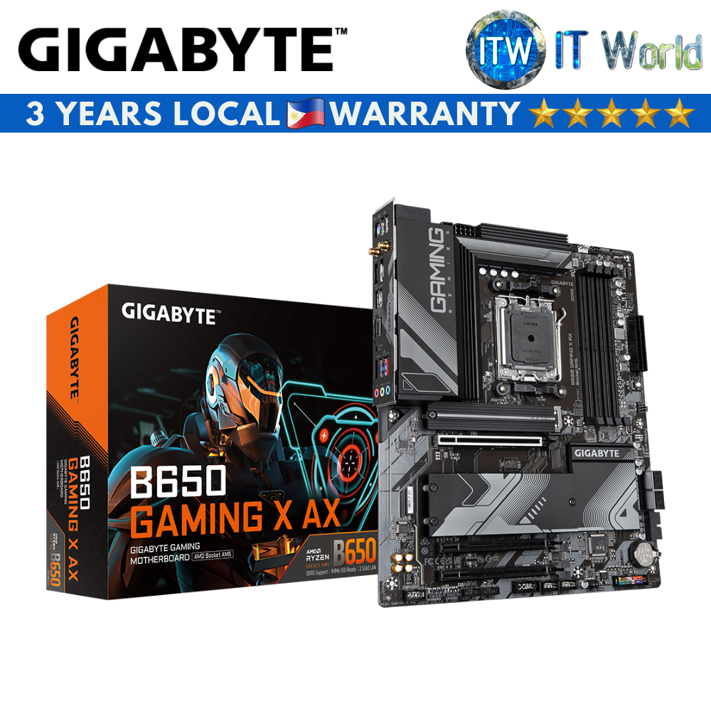 Gigabyte B650 Gaming X AX ATX AM5 DDR5 Motherboard