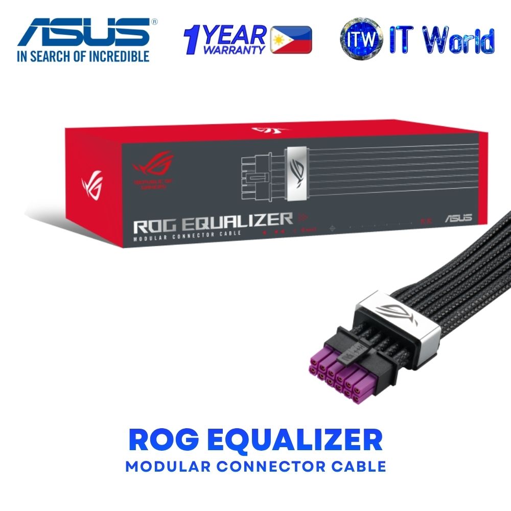 ASUS ROG Equalizer 12v-2x6 PCIe Power Modular Connector Cable