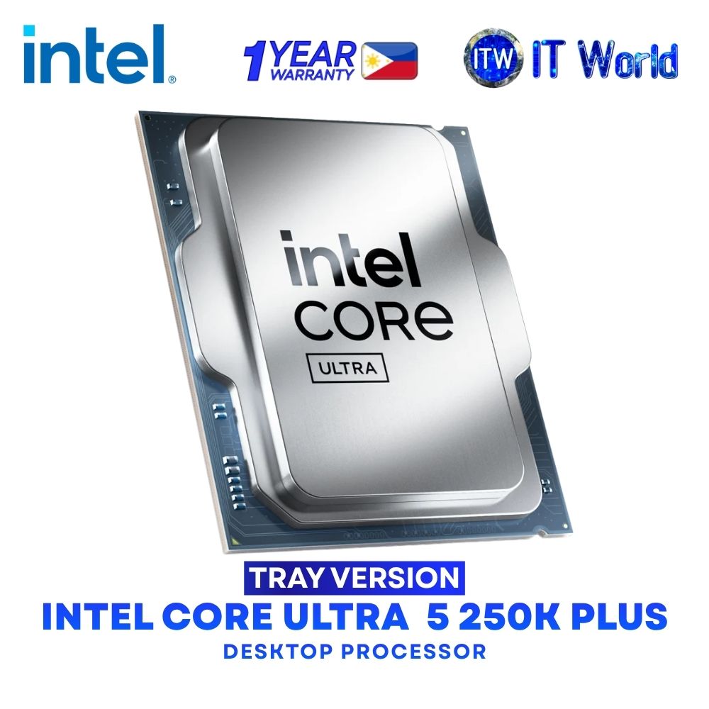 Intel Core Ultra 5 250K Plus 30M Cache, up to 5.30Ghz Desktop Processor without Cooler - Tray Type