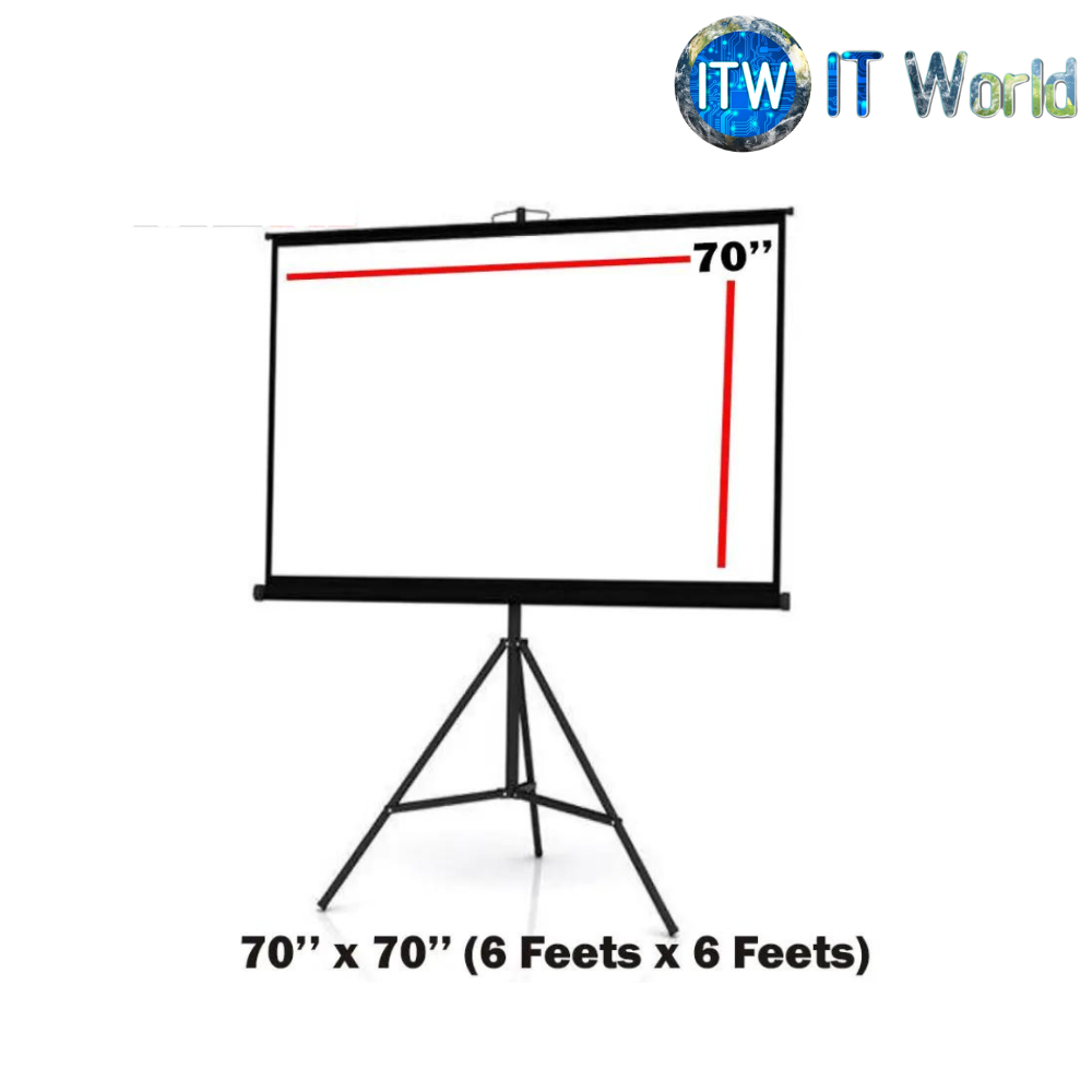 Other Nonprod 70x70 Projector Tripod Screen
