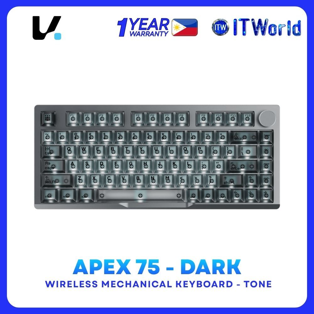 VOICSKY APEX 75 Aluminium Mechanical Keyboard 82-Keys Tri-Mode 4000mAh itw
