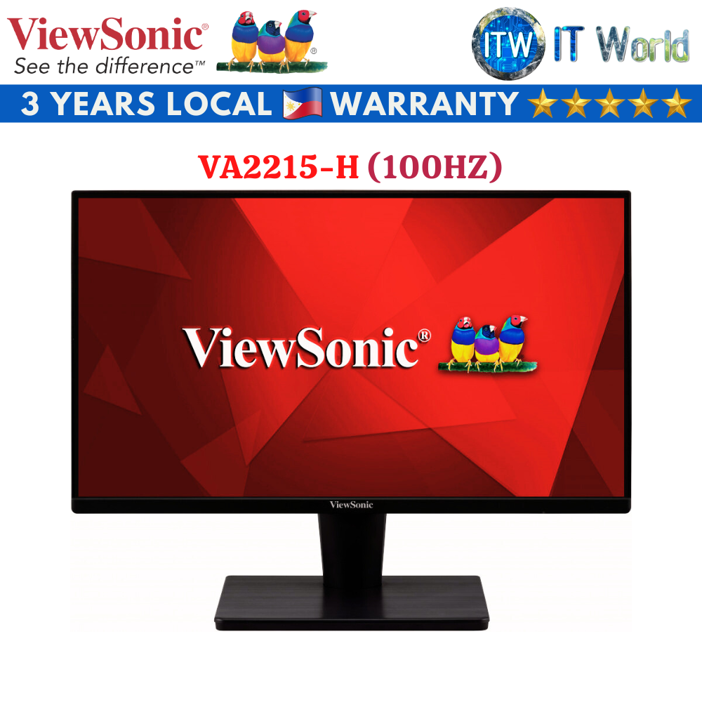 Viewsonic VA2215-H / 22&quot; FHD / VA / Flicker-free Monitor (2023 Model) (75Hz/100Hz) (100Hz)