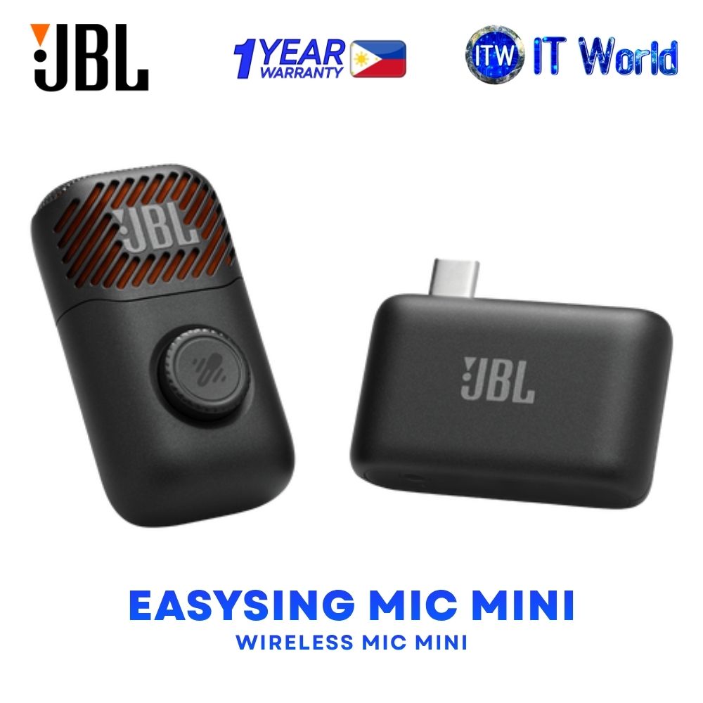 JBL EasySing Mic Mini Wireless Microphone Black - JBLESMICMINI