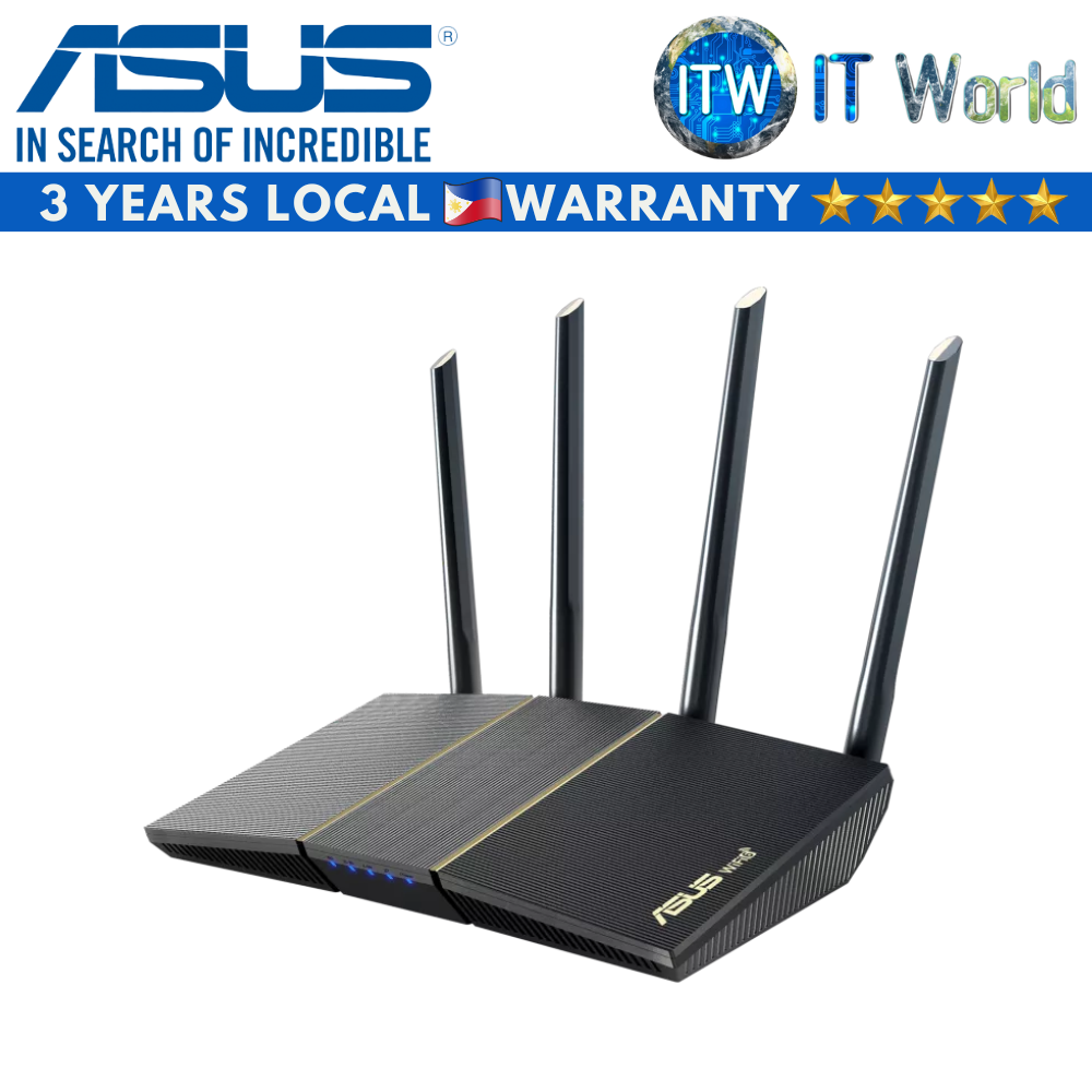 Asus RT-AX57 - Dual Band AX3000 WiFi Router | Gaming &amp; Streaming