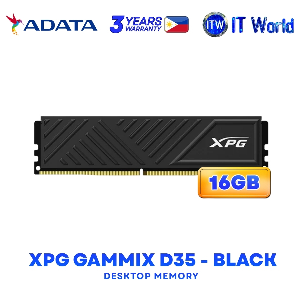 ADATA XPG GAMMIX D35 RGB 16GB 2x8GB DDR4 3200MT/s CL16 Black/White itw