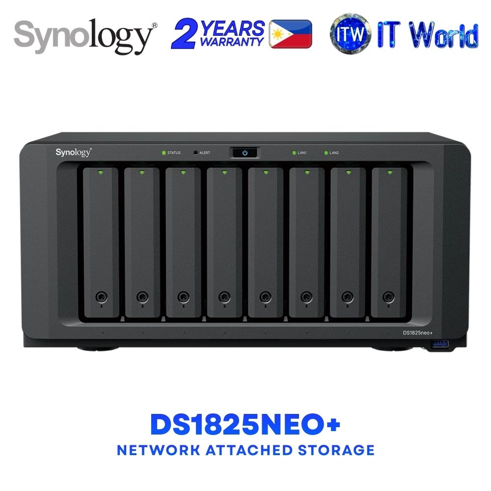 Synology DS1825NEO+ 8-Bays Network Attached Storage (NAS)