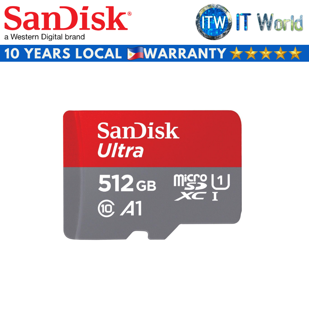 SanDisk Ultra microSDXC Memory Card (512GB|1TB) (512GB)