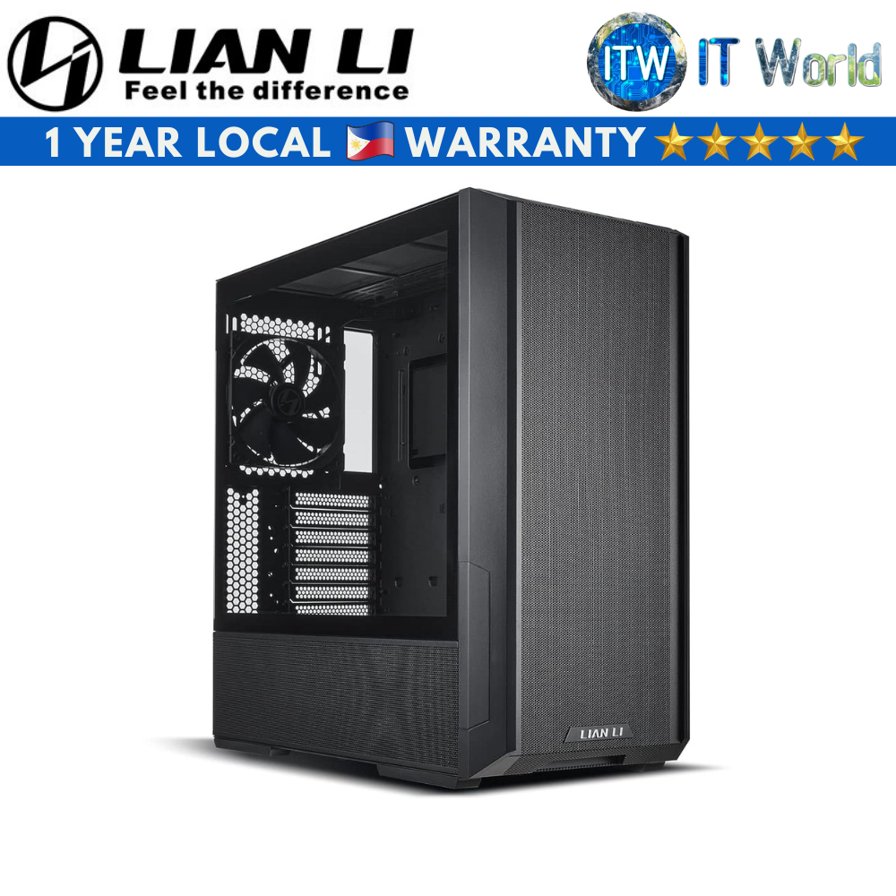 Lian Li Lancool 216 Black Mid-Tower Tempered Glass PC Case (G99.LAN216X.00)