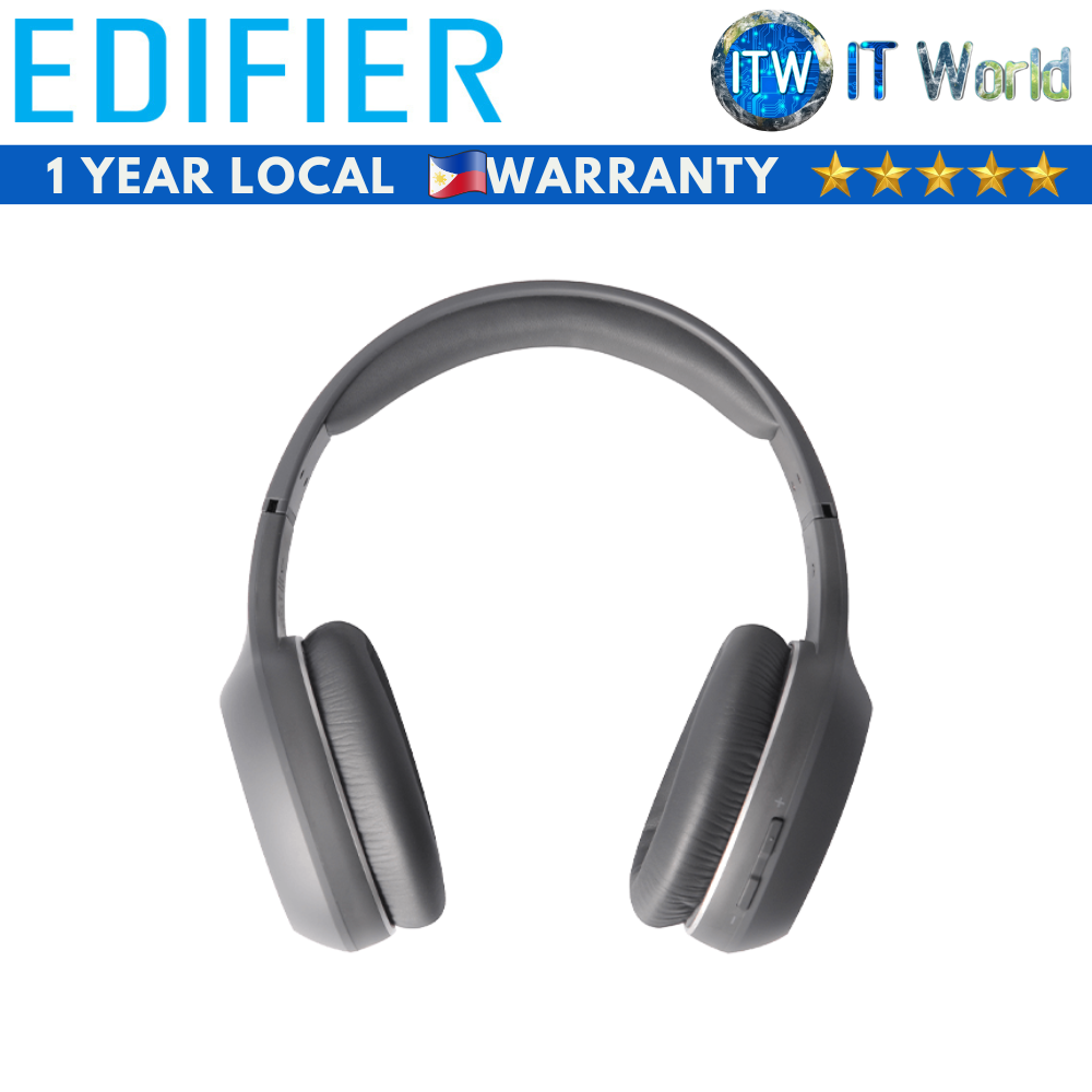 Edifier W600BT | Bluetooth Stereo Headphones (Gray)