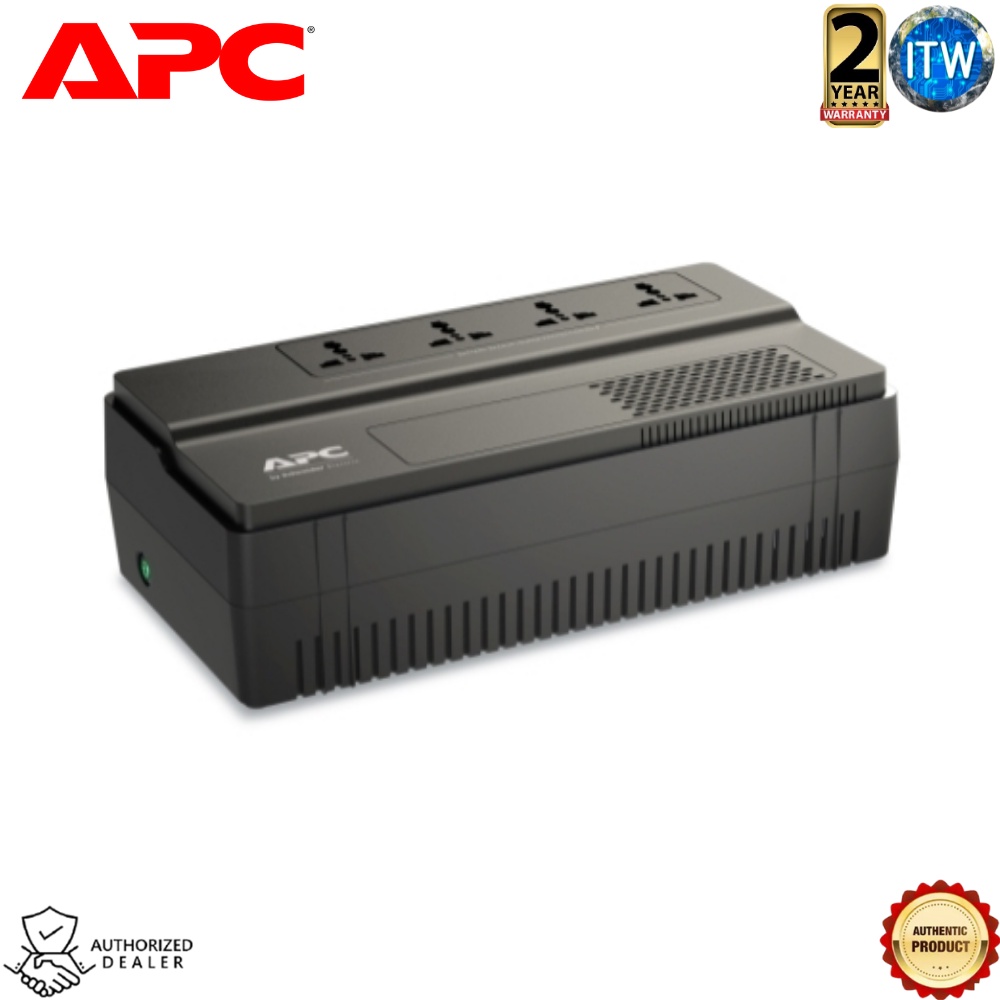 APC BV1000I-MS EASY UPS 1000VA / 600W  AVR, Universal Outlet, 230V