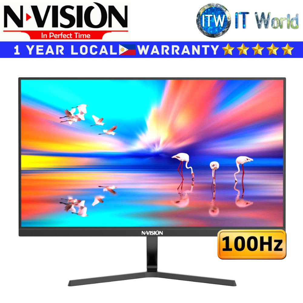 Nvision Monitor N2255-Pro 21.45&quot; (1920 x 1080 FHD) / 100Hz / IPS / 1ms Over Clock, 8ms GTG