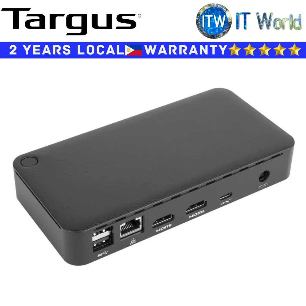 Targus USB Docking Station DOCK310USZ Universal USB-C DV4K with 65W Power Delivery