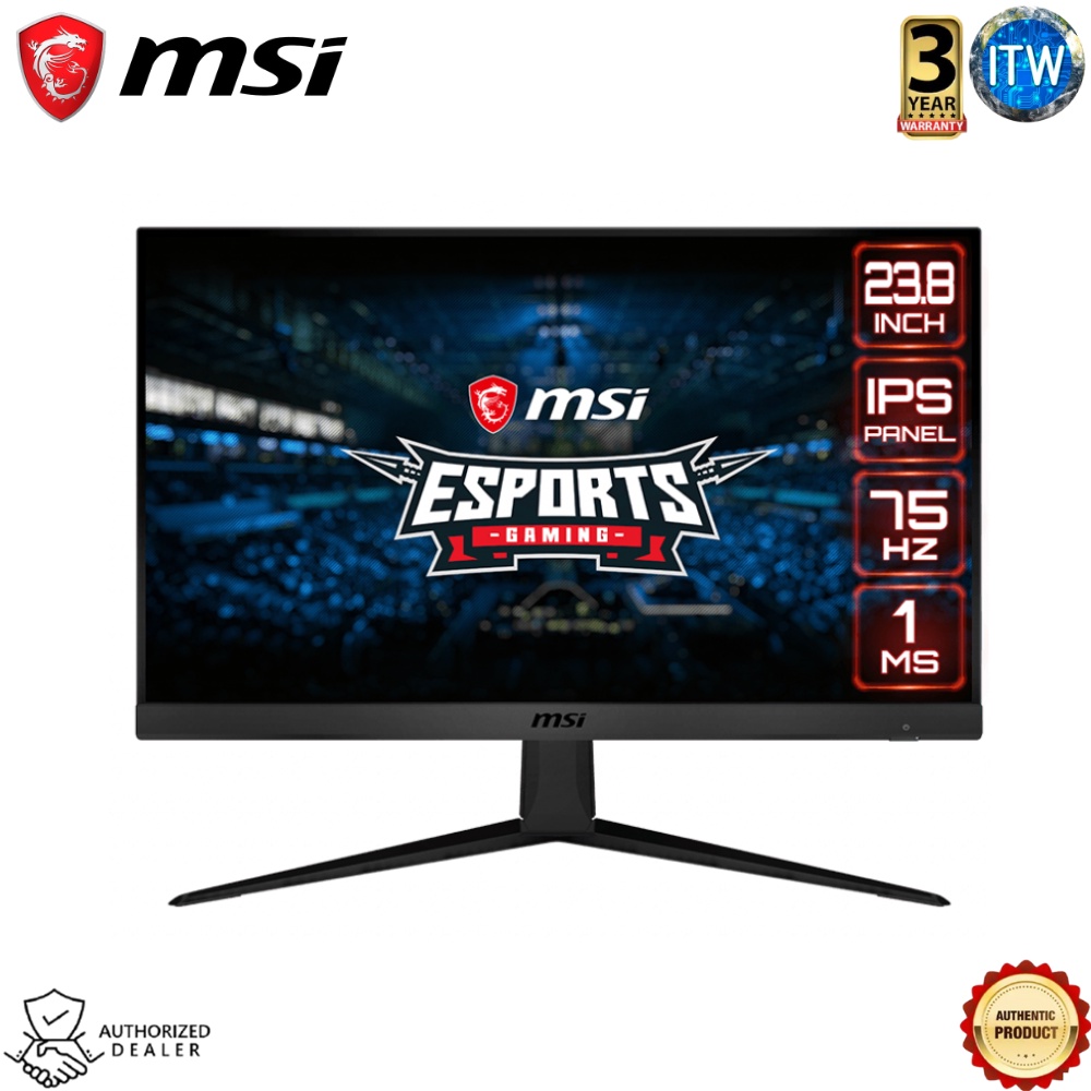 MSI Optix G241V E2 23.8&quot; 1920 X 1080 FHD Anti-Glare Free Sync Esports Gaming Monitor