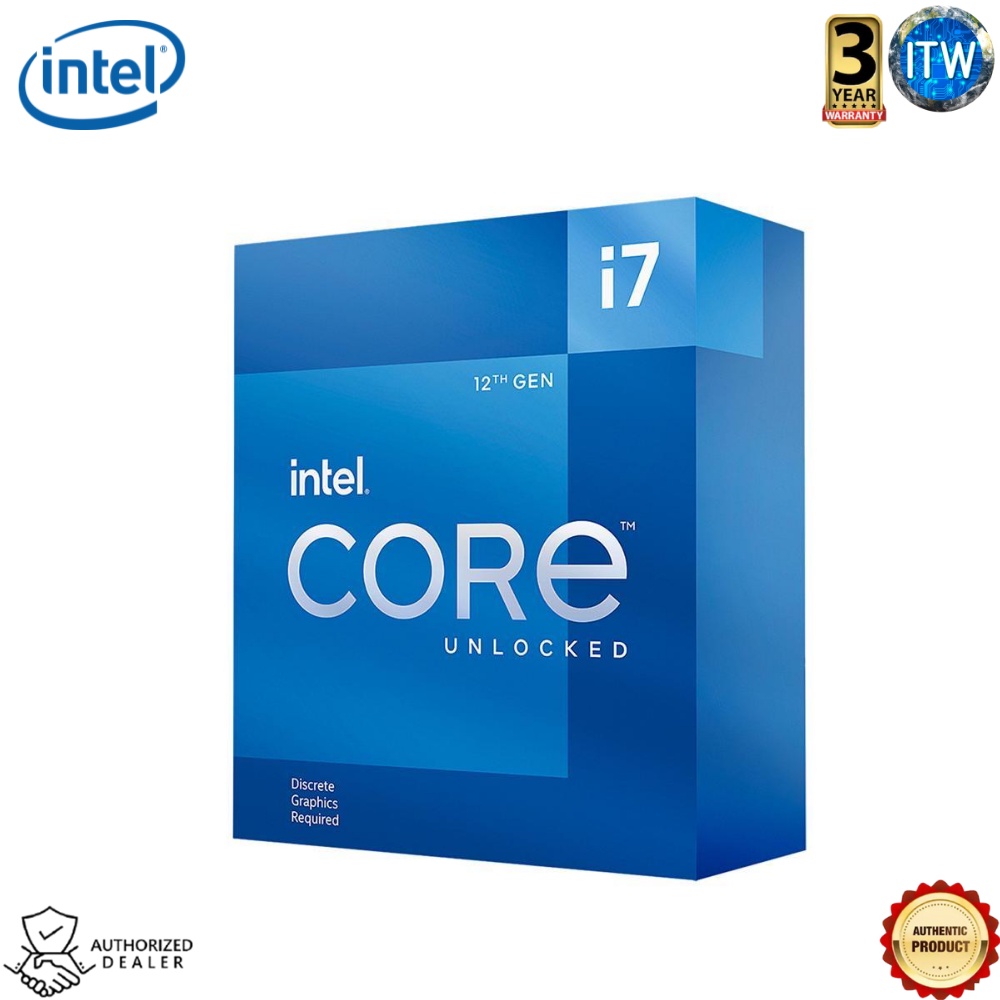 Intel Core i7-12700KF - Core i7 12th Gen Alder Lake 12-Core 3.6GHz LGA 1700 125W Desktop Processor