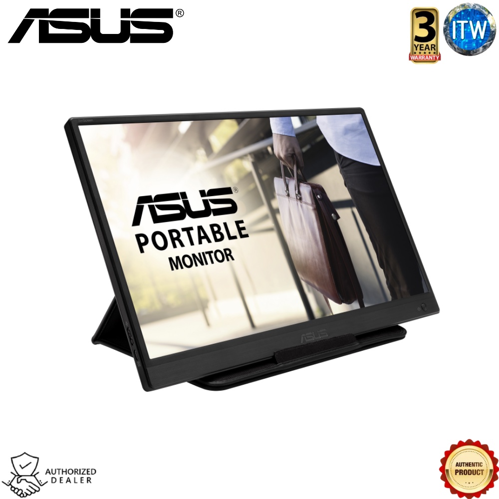 ASUS ZenScreen MB165B / 15.6&quot; WXGA / 60Hz / TN / 10ms (Tr+Tf) / Anti-Glare Portable Monitor