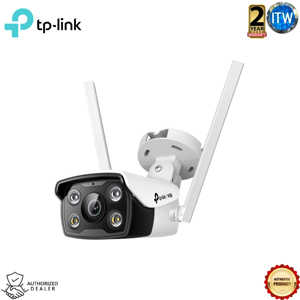 TP-Link VIGI C340-W - VIGI 4MP Outdoor Full-Colour Wi-Fi Bullet Network Camera