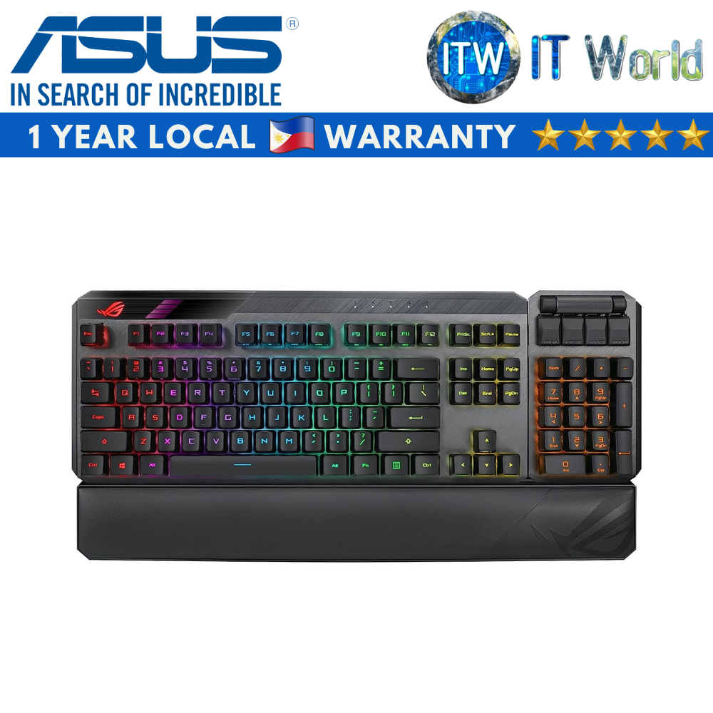 ITW | Asus Rog Claymore II Blue Gaming Mechanical Keyboard