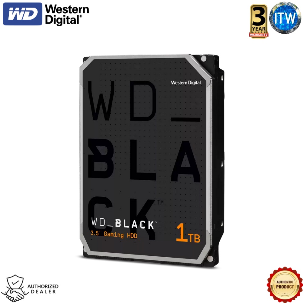 Western Digital WD BLACK 3.5-Inch Gaming Hard Drive - in 1TB and 2TB