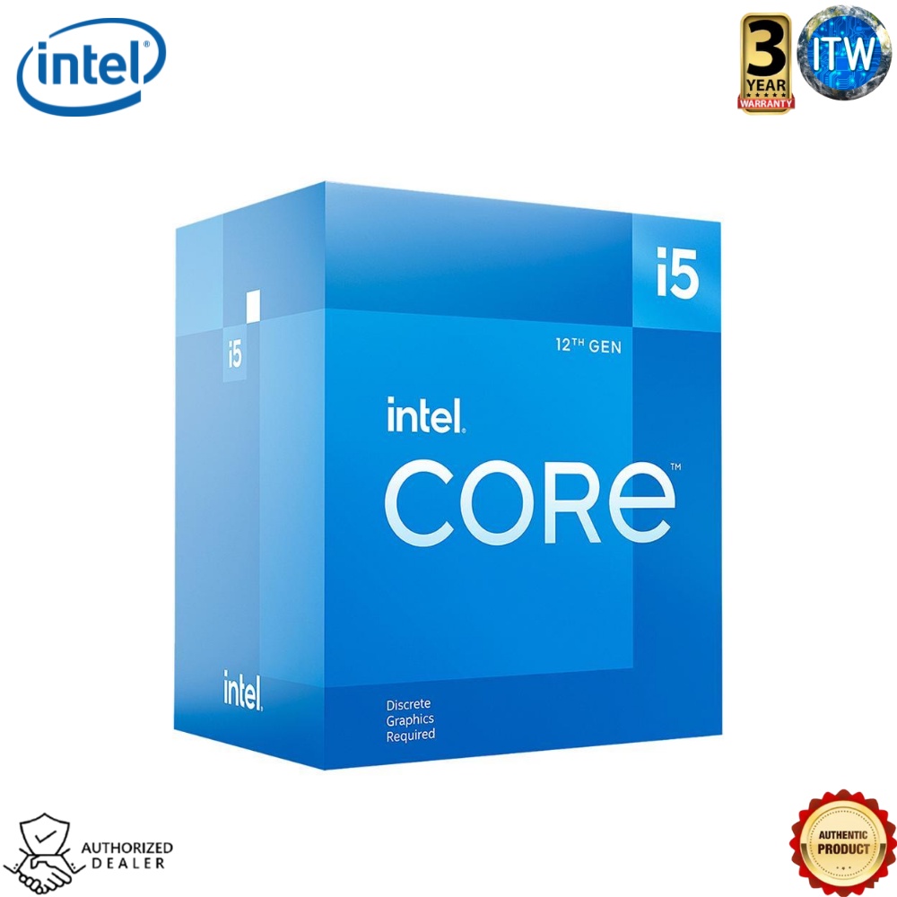 Intel Core i5-12400F - 18M Cache, up to 4.40 GHz Processor
