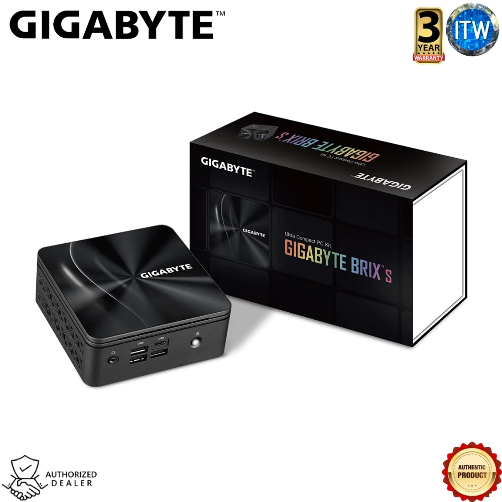 Gigabyte GB-BRR3H-4300 - BRIX / Ultra Compact PC kit (GB-BRR3H-4300-BWUS)