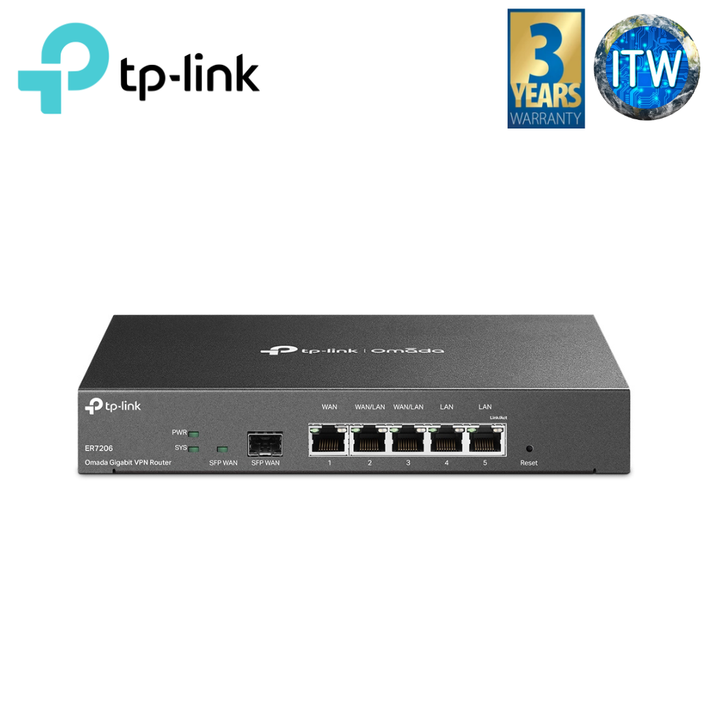 TP-Link ER7206 Omada Gigabit VPN Router